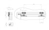PQ001-2 сдвижной механизм для одностворчатой двери - Фабрика Стальных Дверей Атлант.Стальные двери в г. Екатеринбурге