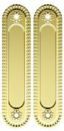 Ручка для раздвижных дверей SH010/CL GOLD-24 Золото 24К - Фабрика Стальных Дверей Атлант.Стальные двери в г. Екатеринбурге