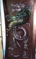 Дверь "Дракон" - Фабрика Стальных Дверей Атлант.Стальные двери в г. Екатеринбурге